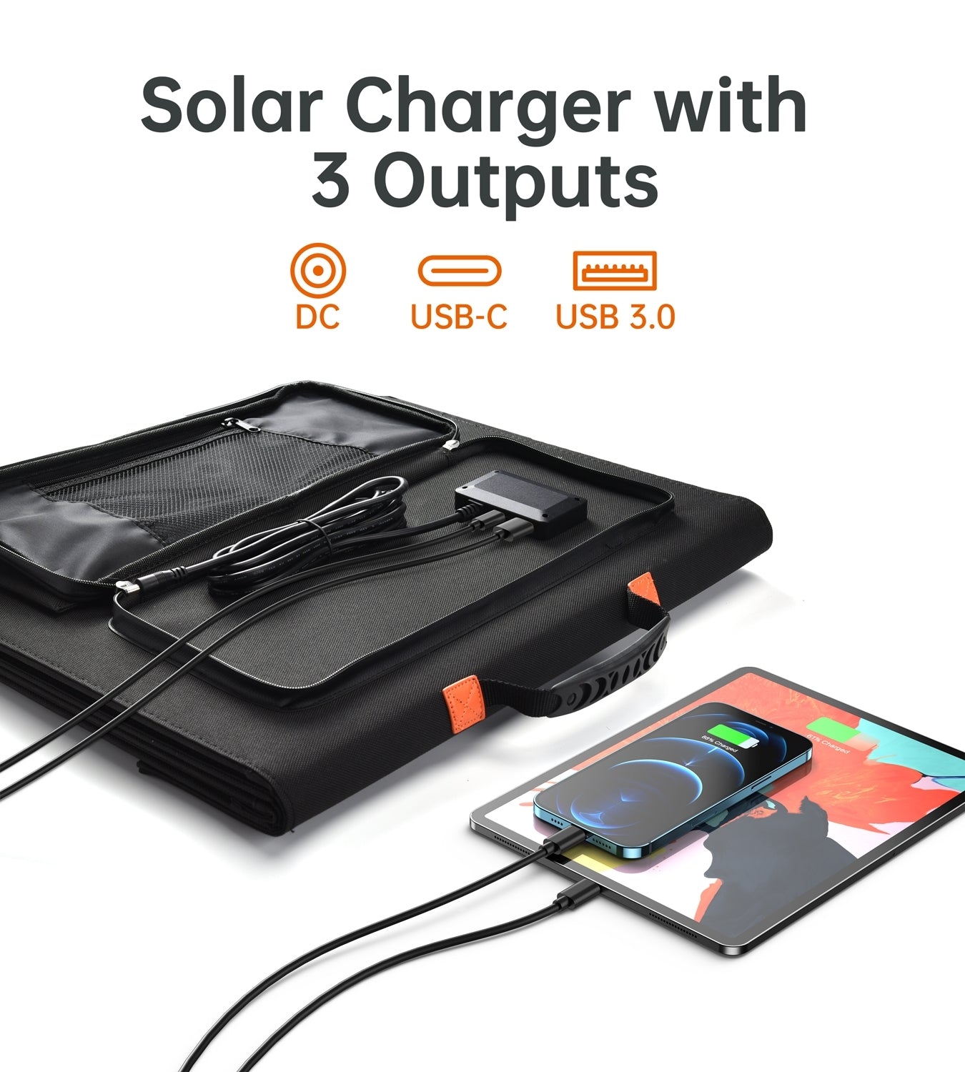 CHOETECH SC008 120W Foldable Solar Charger V28-ELECHOSC008