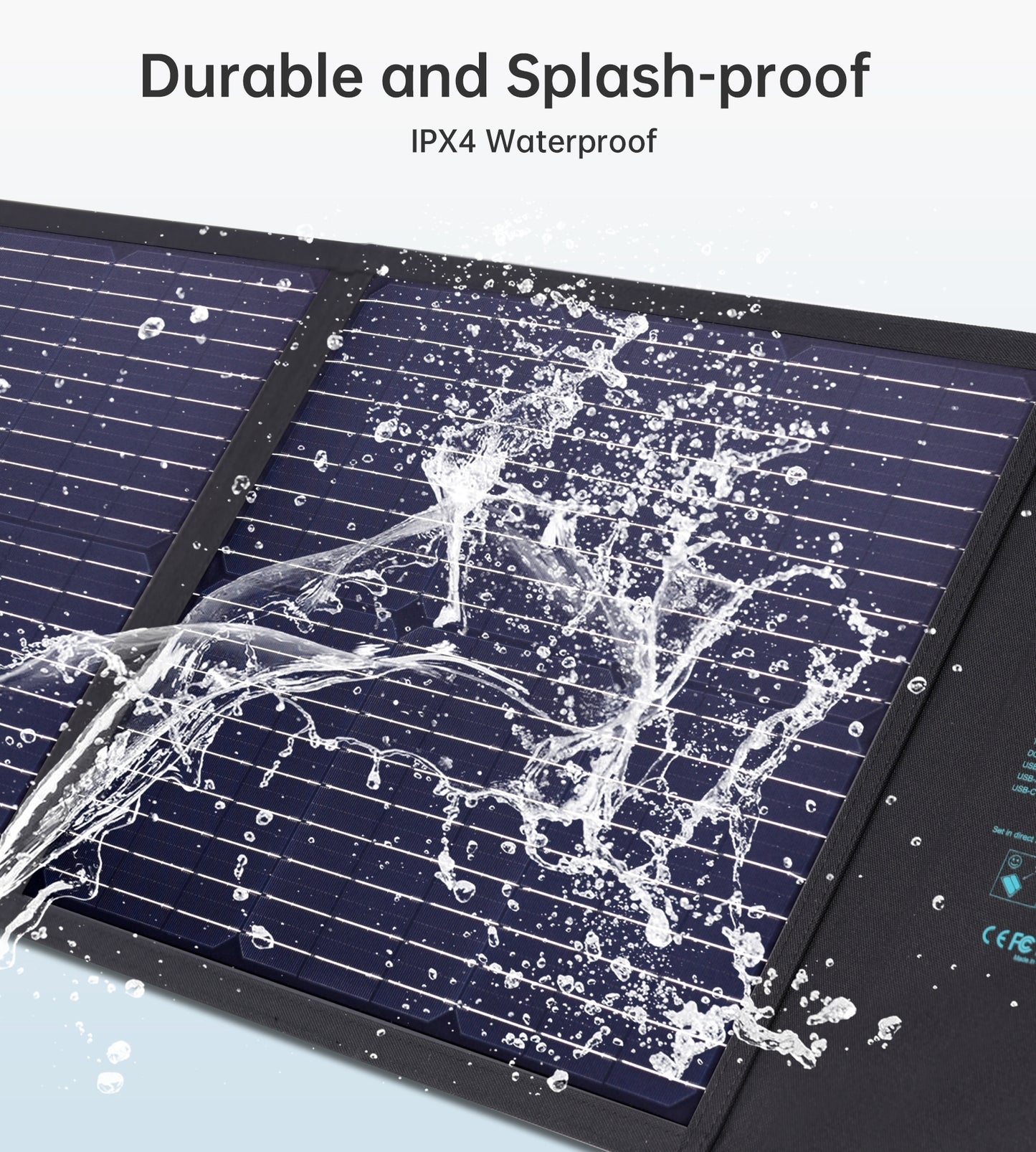 CHOETECH SC009 100W Foldable Solar Charger V28-ELECHOSC009