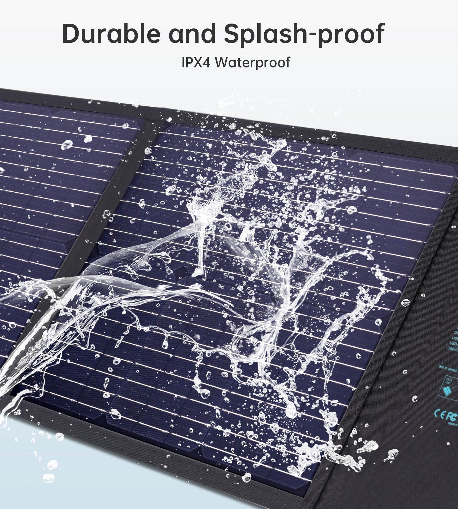 CHOETECH SC009 100W Foldable Solar Charger V28-ELECHOSC009