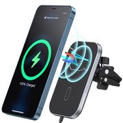 CHOETECH T200F-301 15W MagLeap Magnetic Wireless Car Charger Holder with 1.5M Cable V28-ELECHOT200F301