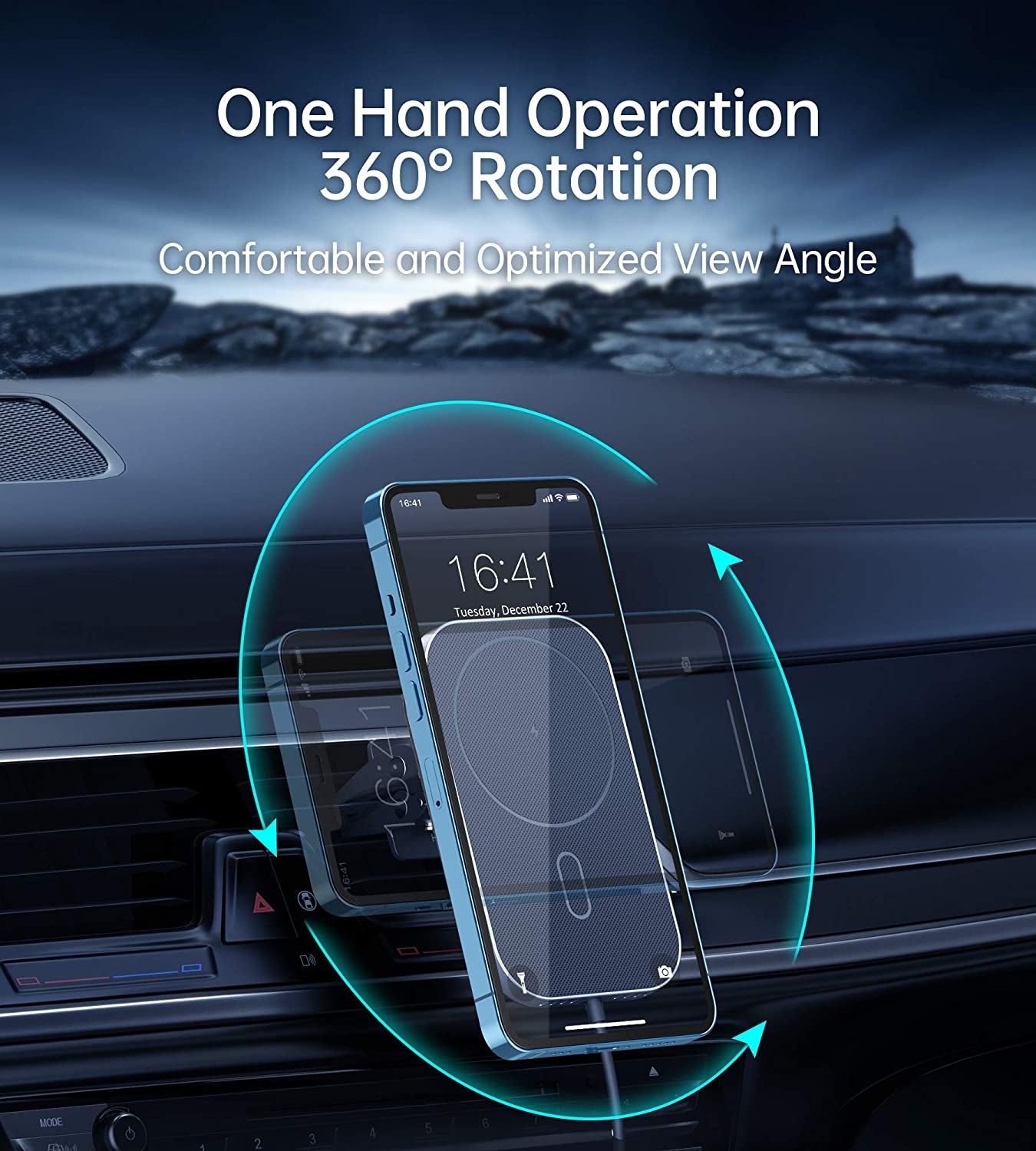 Choetech T200-F MagLeap Magnetic Wireless Car Charger for iPhone 12 V28-ELECHOT200F