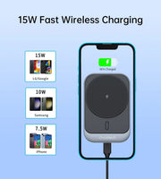 CHOETECH T206-F 15W Magnetic Car Charger Holder V28-ELECHOT206F