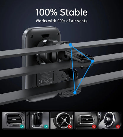 CHOETECH T206-F 15W Magnetic Car Charger Holder V28-ELECHOT206F