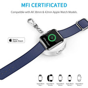 CHOETECH T313 MFI Magnetic Wireless Charger 900mAh power for iWatch (White) V28-ELECHOT313