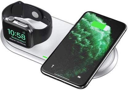 CHOETECH T317 2-in-1 Dual Wireless Charger Pad (MFI Certified) V28-ELECHOT317