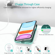 CHOETECH T511BW Fast Wireless Charging Pad Black And White 2 Pack V28-ELECHOT511BW
