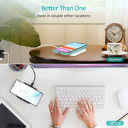 CHOETECH T511BW Fast Wireless Charging Pad Black And White 2 Pack V28-ELECHOT511BW