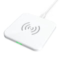 CHOETECH T511-S 10W/7.5W Fast Wireless Charger Pad (White) V28-ELECHOT511SWH