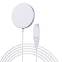 CHOETECH T518-PK Magnetic Wireless Charger for all Qi Cell Phone & iPhones 12/13/14/15 (Pink) V28-ELECHOT518PK