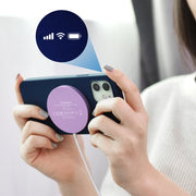 CHOETECH T518-PK Magnetic Wireless Charger for all Qi Cell Phone & iPhones 12/13/14/15 (Pink) V28-ELECHOT518PK