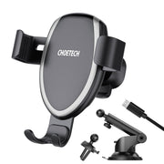 CHOETECH T536-S Fast Wireless Charging Car Mount Phone Holder V28-ELECHOT536S