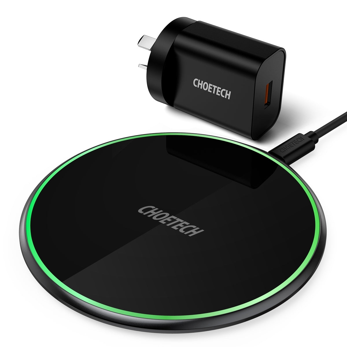 CHOETECH T559-F 15W Wireless Charging Pad with AC Adapter V28-ELECHOT559F