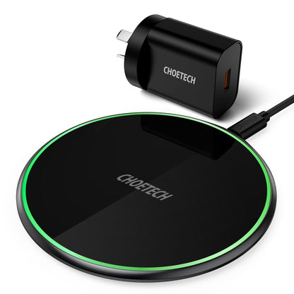 CHOETECH T559-F 15W Wireless Charging Pad with AC Adapter V28-ELECHOT559F