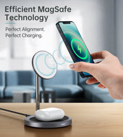Choetech T575-F MagSafe iPhone Magnetic Wireless Charger Stand V28-ELECHOT575F