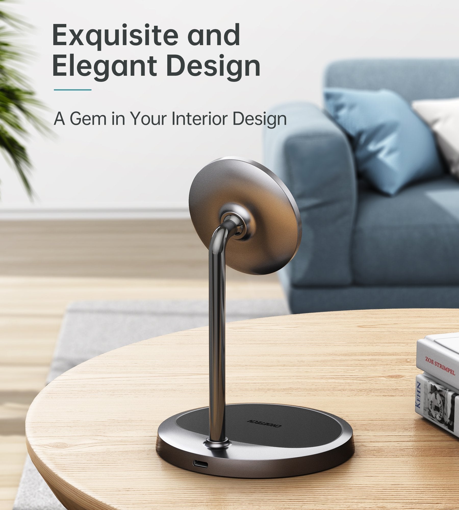 Choetech T575-F MagSafe iPhone Magnetic Wireless Charger Stand V28-ELECHOT575F