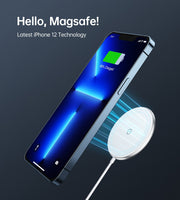 CHOETECH T580-F 15W Magsafe Wireless Fast Charger With 1M Cable (White) V28-ELECHOT580F