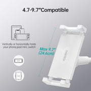 CHOETECH T584-F 2-in-1 15W Phone Mount with Fast Wireless Charger (for 4-7 inch) V28-ELECHOT584F