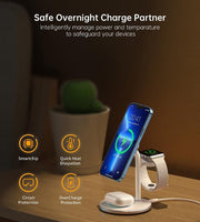 CHOETECH T585-F 3-in-1 Wireless Charging Station Dock V28-ELECHOT585F