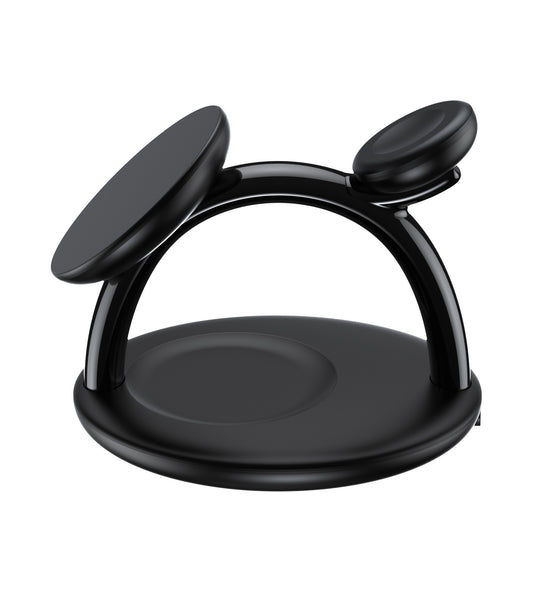 CHOETECH T587-F 3-in-1 Magnetic Wireless Charger Station for iPhone 12/13/14/AirPods Pro/iWatch V28-ELECHOT587F