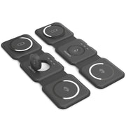 CHOETECH T588-F-BK 3-in-1 Foldable Fast Wireless Charger for Phone/Watch/Earphone V28-ELECHOT588FBK