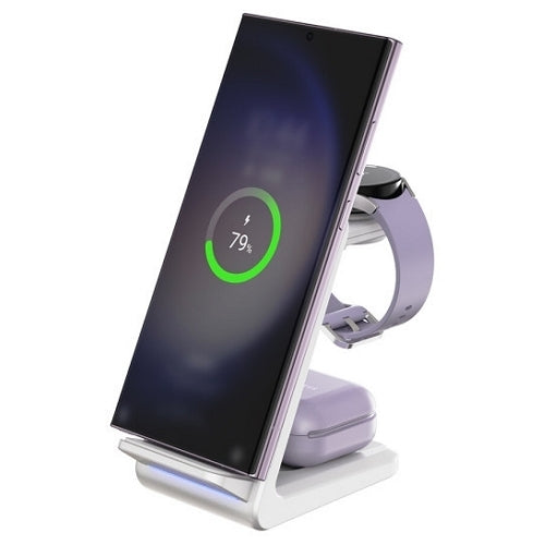 CHOETECH T608-F 15W 4-in-1 Wireless Charger Stand for iWatch and Samsung Watch V28-ELECHOT608F
