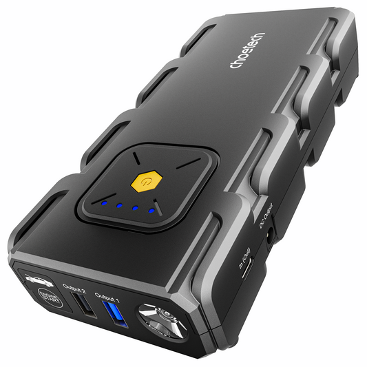 CHOETECH TC0009 16000mAh Portable Car Jump Starter with Emergency Light V28-ELECHOTC0009