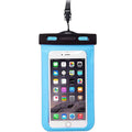 CHOETECH WPC007-BE Universal WaterProof Cell Phone Pouch bag up to 8-inch (Blue) V28-ELECHOWPC007BE