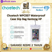 CHOETECH WPC007 Universal WaterProof Cell Phone Pouch Pouch Bag (8-inch/White) V28-ELECHOWPC007WH