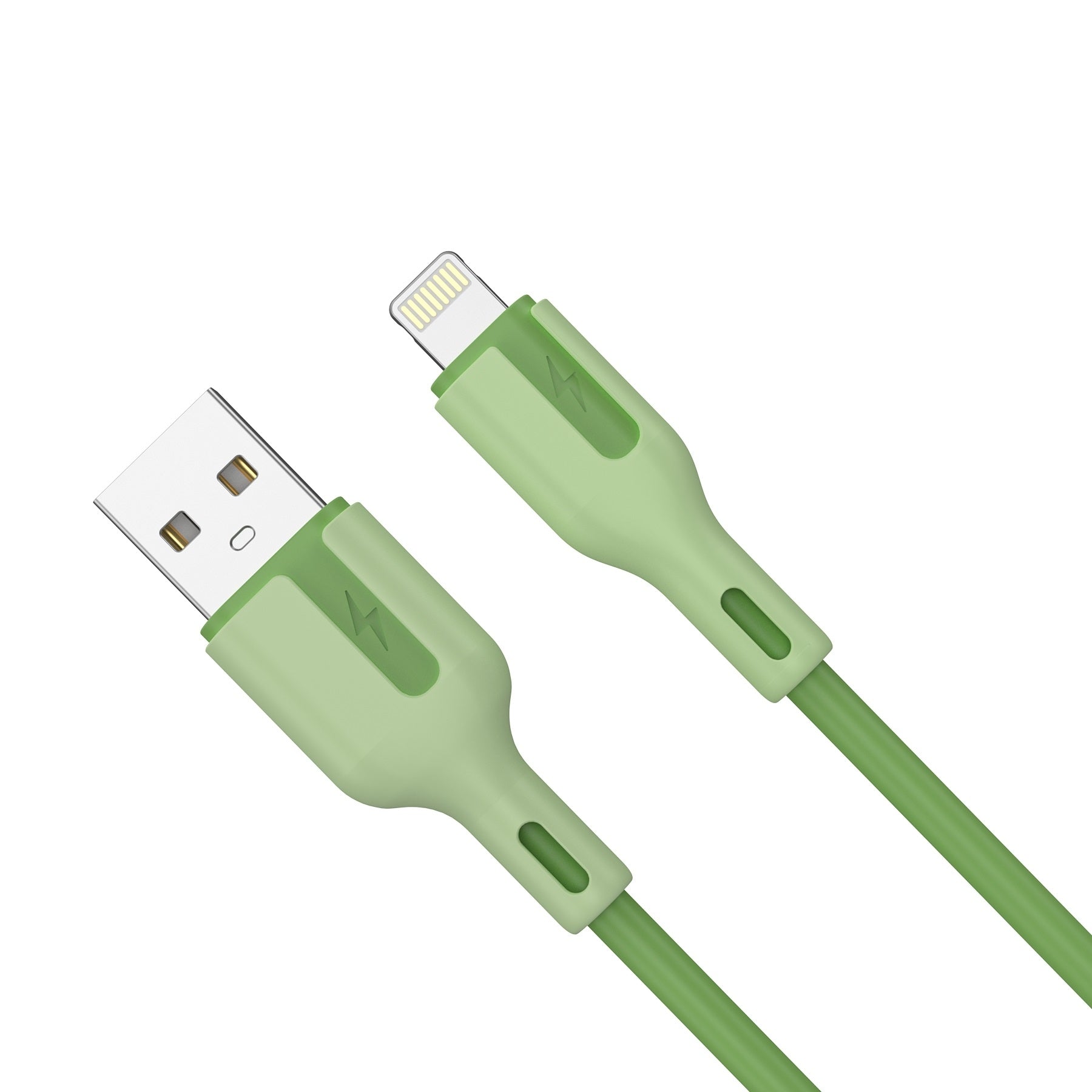 CHOETECH XAL-0003G USB-A To 8-pin iPhone 1M Charging Cable Green V28-ELECHOXAL0003G