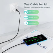 CHOETECH XCC-1003 USB-C To USB-C Cable 1.2M V28-ELECHOXCC1003