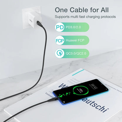 CHOETECH XCC-1003 USB-C To USB-C Cable 1.2M V28-ELECHOXCC1003
