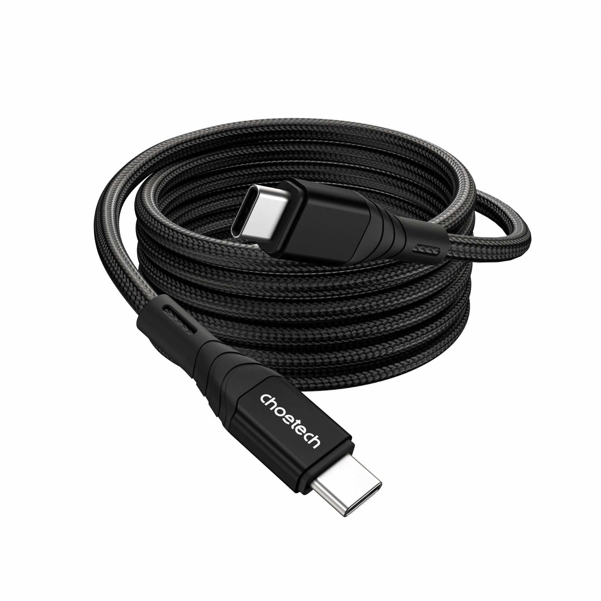 CHOETECH XCC-1008 USB-C-C PD100W M to M Fast charging Cable 1M Black V28-ELECHOXCC1008