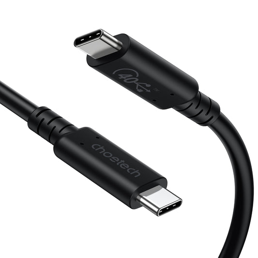 CHOETECH XCC-1028 USB-C To USB-C 100W USB 4.0 Gen 3 Cable 0.8M V28-ELECHOXCC1028