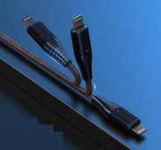 CHOETECH XCC-1034 60W C to C 1M Cable with 3 Replaceable Connecter V28-ELECHOXCC1034
