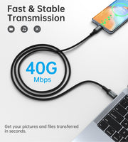 CHOETECH XCC-1040 USB-C M to M 240W Super Fast Speed Gen3 Cable 1.2M V28-ELECHOXCC1040