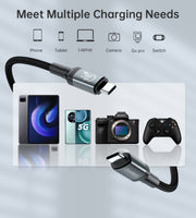 CHOETECH XCC-1040 USB-C M to M 240W Super Fast Speed Gen3 Cable 1.2M V28-ELECHOXCC1040