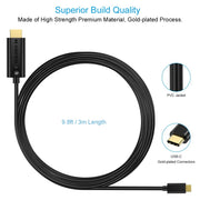 CHOETECH XCH-0030 USB-C To HDMI Cable 3M V28-ELECHOXCH0030