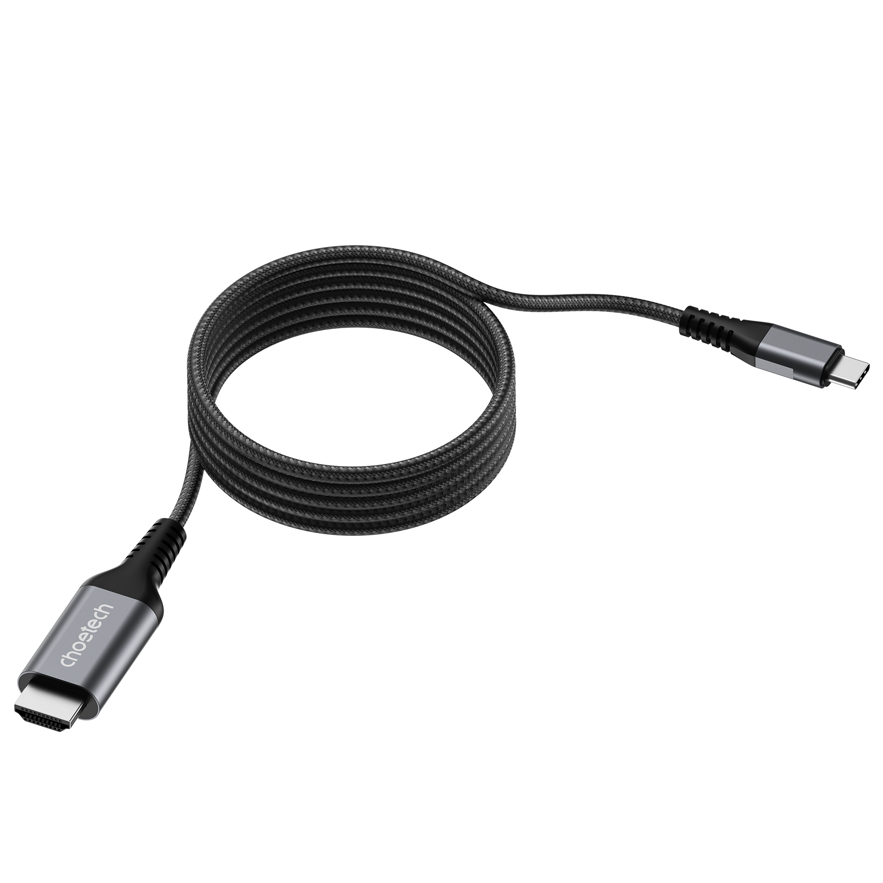 CHOETECH XCH-0041 USB-c to HDMI 4K@60Hz Braid Cable 2M V28-ELECHOXCH0041