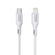 CHOETECH XCL-0002 Silicone USB-C to L Cable 1m White V28-ELECHOXCL0002