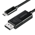 CHOETECH XCP-1803 USB-C To DisplayPort Cable 8K@30Hz 1.8M Two-Way V28-ELECHOXCP1803