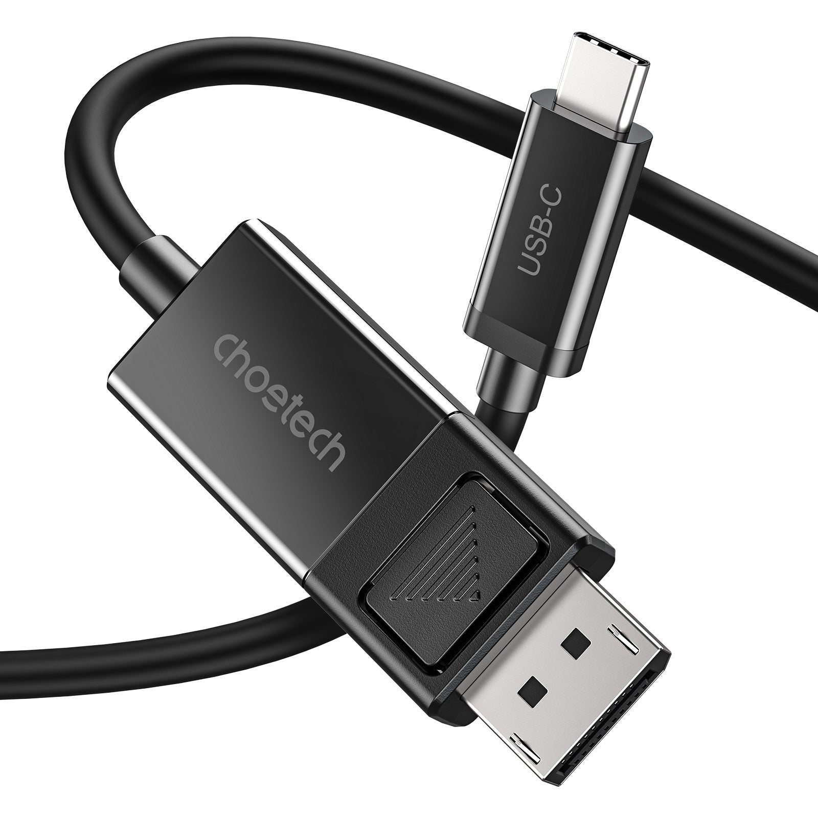 CHOETECH XCP-1803 USB-C To DisplayPort Cable 8K@30Hz 1.8M Two-Way V28-ELECHOXCP1803