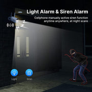 Hiseeu C40 Indoor/Outdoor WiFi Battery Camera With Solar Panel V28-ELEHISC40