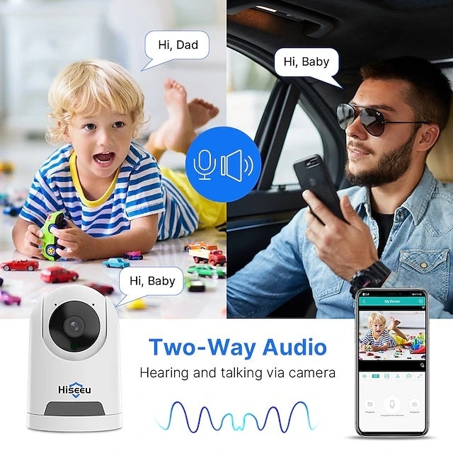 Hiseeu FH2E 4MP Home WiFi Smart Camera V28-ELEHISFH2E