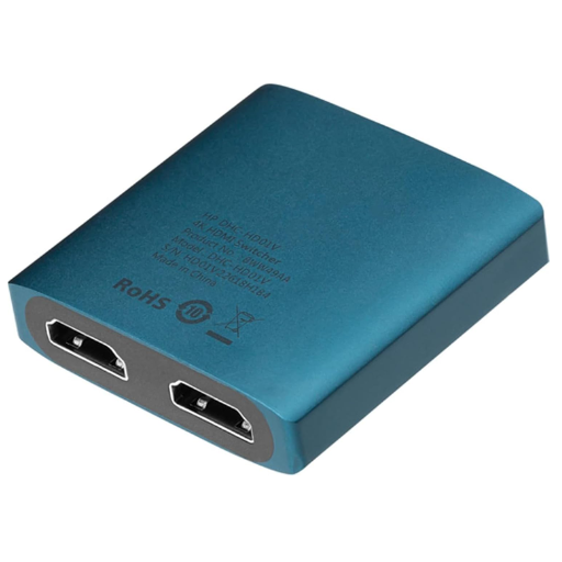 HP DHC-HD01V 4K Professional Dual Port HDMI Switch Hub for PC / TV / Monitor V28-ELEHPDHCHD01V