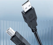 HP DHC-PT100-3M USB-A to USB-B v2.0 cable 3M Black V28-ELEHPDHCPT1003M