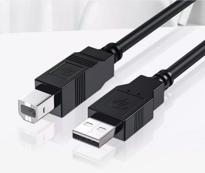 HP DHC-PT100-3M USB-A to USB-B v2.0 cable 3M Black V28-ELEHPDHCPT1003M