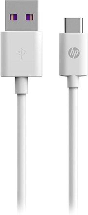 HP DHC-TC100 USB-A to USB-C Cable, Charge and Sync, 1M, White V28-ELEHPDHCTC100