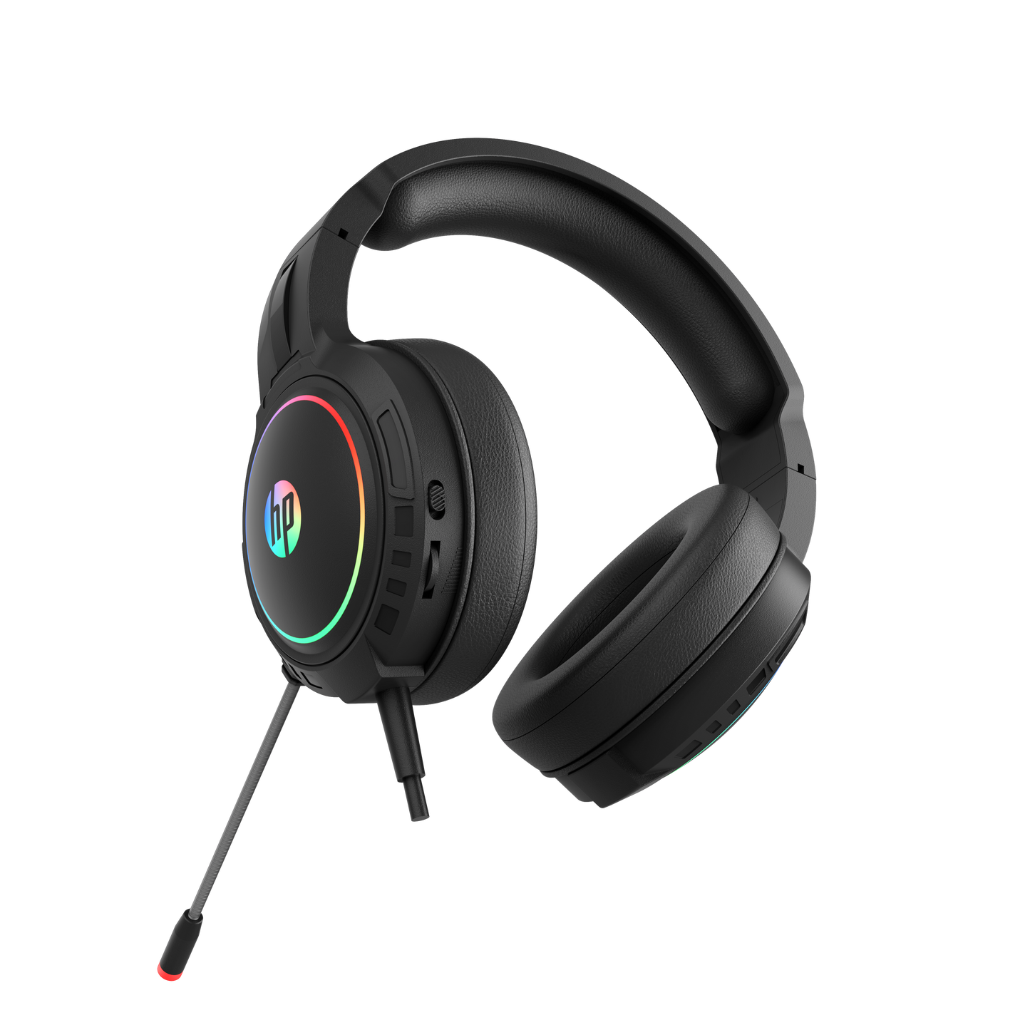 HP DHE-8006 Wired USB 7.1 Surround Sound Gaming Headset RGB LED for PC / Laptop-USB V28-ELEHPDHE8006