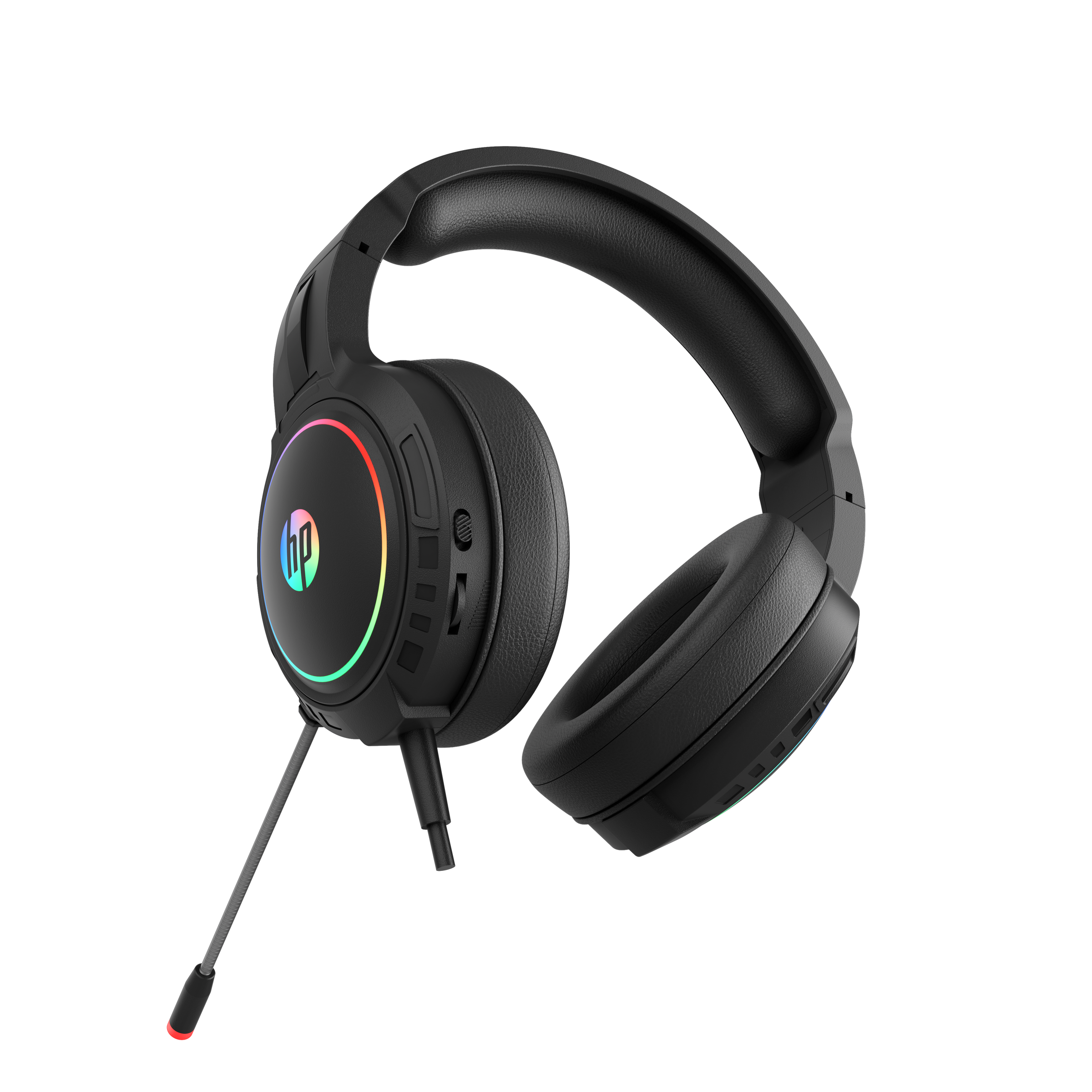 HP DHE-8006 Wired USB 7.1 Surround Sound Gaming Headset RGB LED for PC / Laptop-USB V28-ELEHPDHE8006