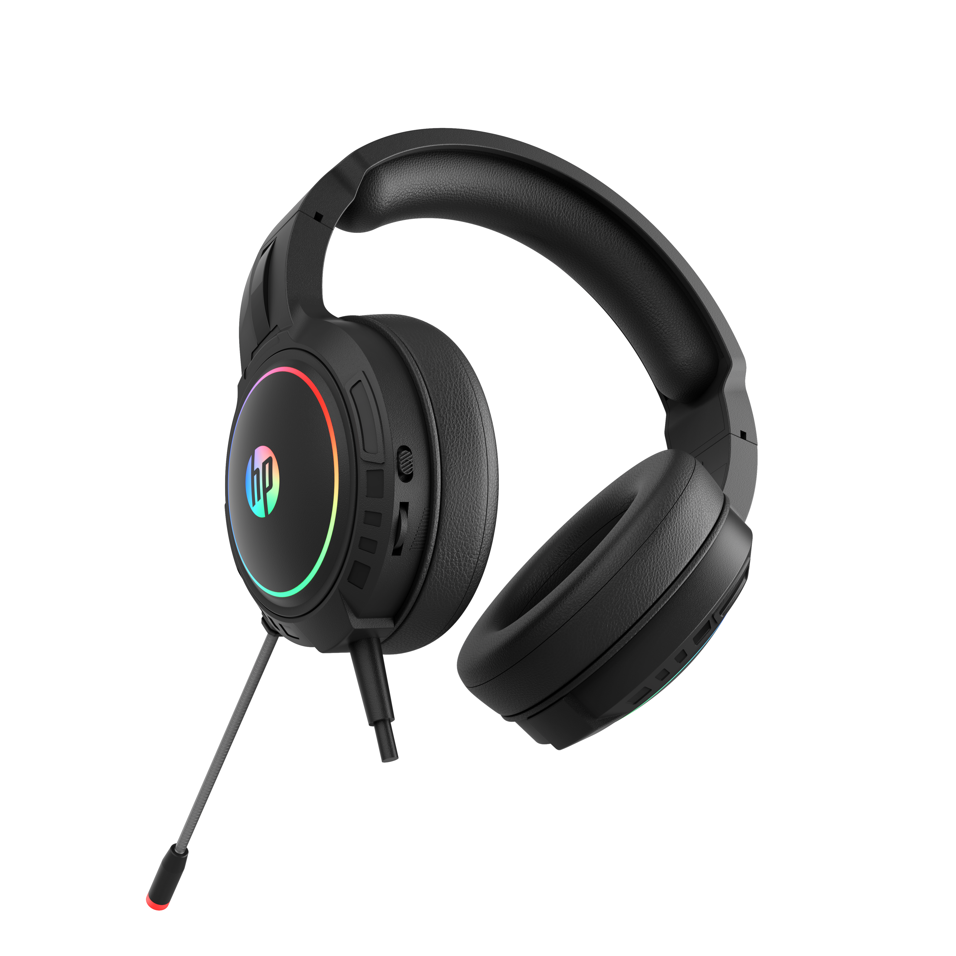 HP DHE-8006 Wired USB 7.1 Surround Sound Gaming Headset RGB LED for PC / Laptop-USB V28-ELEHPDHE8006